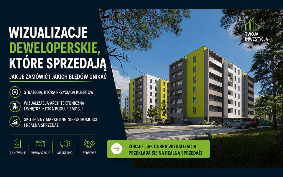 Wizualizacje deweloperskie, które sprzedają – jak je zamówić i jakich błędów unikać.